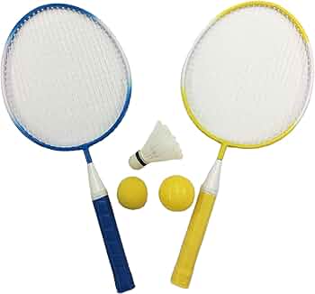 Amazon.co.jp: ビースマイル Be Smile ミニバドミントンセット ブルー